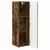 TV zidni ormar Zidne 2 pcs Dimljeni hrast 30 x 31 x 100 cm