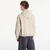 Mikina Patta Loopback Logo Zip Hooded Sweater UNISEX Irish Cream M