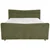 Esposa BOXSPRING POSTELJA 160 cm  x 200 cm , tekstil olivno zelena