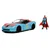 Avtomobilček Marvel Doctor Strange Chevy Corvette 2006 Jada kovinski z odpirajočimi elementi in figurica Doctor Strange dolžina 22 cm 1:24