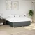 Vidaxl Posteljni okvir brez vzmetnice temno siv 200x200 cm blago