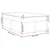 Vidaxl Box spring postelja z vzmetnico črna 160x200 cm blago