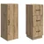 Set ormara 2 kom. 33 x 34,5 x 87 cm Konstruirano drvo