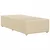 vidaXL vidaXL Posteljni okvir krem 80x200 cm blago, (21292230)