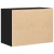 Ormar s ladicama Crna 80 x 41 x 58 cm Konstruirano drvo