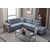 ATELIER DEL SOFA Ugaona garnitura Tloft Left Grey