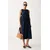 Weekend Max Mara obleka A-kroja denim WKDABANO