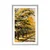 Plakat s paspartujem drevored - 40x60 black