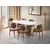 HANAH HOME Produžni trpezarijski sto Gusto 2951