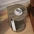 Hanah Home pomoćni sto Drop, 30 cm, antik / orah