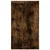 Kockaste zidne police 2 kom boja hrasta 80x15x26,5 cm drvene