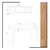 Hanah home Radni sto 120x74x60cm Hrast