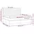 vidaXL Box spring postelja z vzmetnico črna 200x200 cm žamet