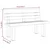 Vrtna klupa antracit 110 x 52 x 71 cm od polipropilena