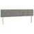 Vidaxl Box spring postelja z vzmetnico LED sv. siva 120x190 cm žamet