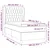 Vidaxl Box spring postelja z vzmetnico krem 100x200 cm blago