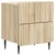 Noćni ormar s ladicama 2 pcs Hrast sonoma 43 x 34,5 x 49,5 cm