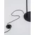 SFERA STAJAĆA LAMPA LED /3000K/6W/576Lm/CRNA