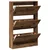 Ormar za cipele Staro drvo 80 x 21 x 125,5 cm Konstruirano drvo