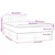 Vidaxl Boxspring postelja z vzmetnico svetlo siva 120x190 cm blago