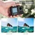 K&F Concept Action Camera Filter Set 4pcs HD (ND8+ND16+ND32+CPL) withAnti-reflection Green Film