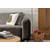 Atelier del Sofa Ugaona garnitura na razvlačenje S-Loft Left, 206 x 290 x 90 cm, Antracit