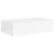 Zidna polica s ladicom bijela 40 x 23,5 x 10 cm MDF