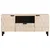 TV ormar Finš bijelog pranja 105 x 33 x 46 cm Čvrsto drvo manga