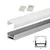 Set B aluminijumski profil za LED trake 1m 20.2x19.5 mm