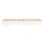 Vidaxl LED Posteljni okvir bel 75x190 cm trden les