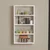 HANAH HOME Zidna polica Quatro White