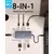 Anker adapter za napa?anje USB-C, PD 10Gbps, sivi