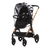 Kolica za bebe 3u1 Chipolino Elite Black-lite Izložbeni model