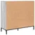 Kreveta Siva Sonoma 89,5 x 33 x 82 cm Konstruirano drvo