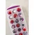 Tray for preparing ice cubes, 28 x 12 cm, silicone, purple - Colourwor