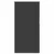 Rolo zavjesa Blackout Black 75x130 cm Širina tkanine 70,7 cm