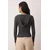 Trendyol Milla ženska bluza Twoaw26Bz00033, Siva-Antracit