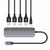 slomart Unitek hub USB-C 4xUSB 3.1 Gen 1, mikro-USB, H1107A