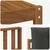 Set vanjskih sofa s jastukom 4 pcs Prirodna i antracit