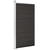 Panel za ogradu WPC 95 x 186 cm sivi