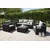 Baštenski set California 3 seater - grafit