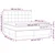 Vidaxl Box spring postelja z vzmetnico taupe 180x200 cm blago