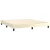 Vidaxl Box spring postelja z vzmetnico krem 180x200 cm umetno usnje