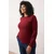 Trendyol Curve Ženska bluza Tbbaw26Af00026, Bordo