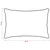 Jastuk 2 pcs Bijela 70 x 90 cm Bambusovo vlakno