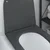 WC daska Antracit 47 x 36 x 3,4 cm Duroplast