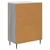 Kreveta Siva sonoma 66 x 34,5 x 91,5 cm Konstruirano drvo