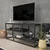HANAH HOME TV polica Lorin Black White