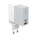 LDNIO Kućni punjač sa Type C kablom A2620C PD+QC3.0 65W beli