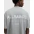 AllSaints Majica Underground siva/bela